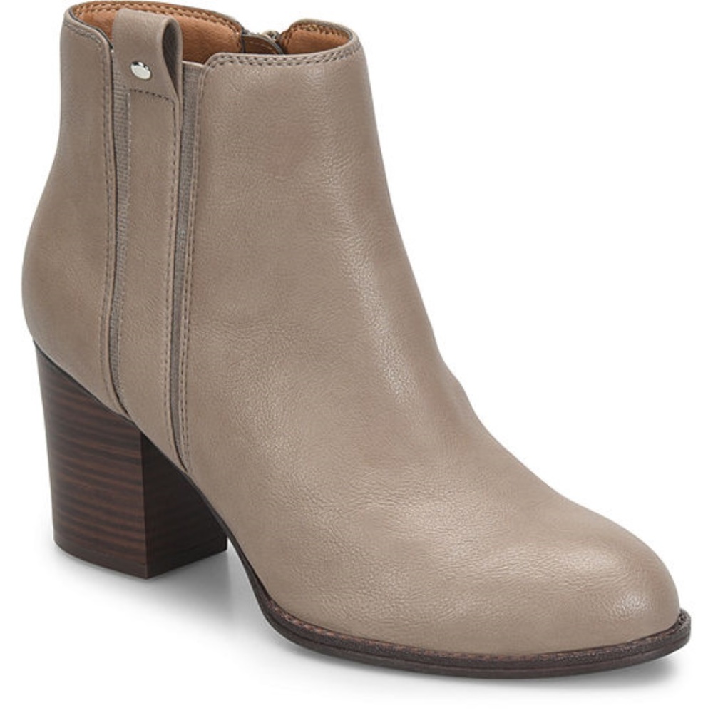 Eurosoft Womens Booties Block Heel Zip